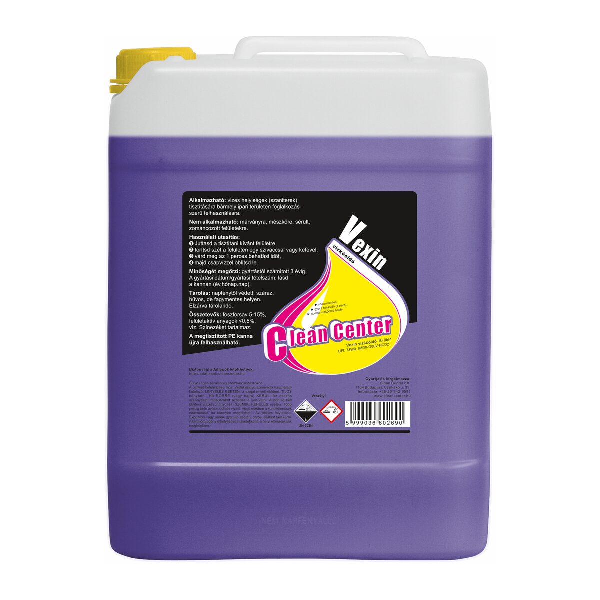 Vexin vízkőoldó 10 liter